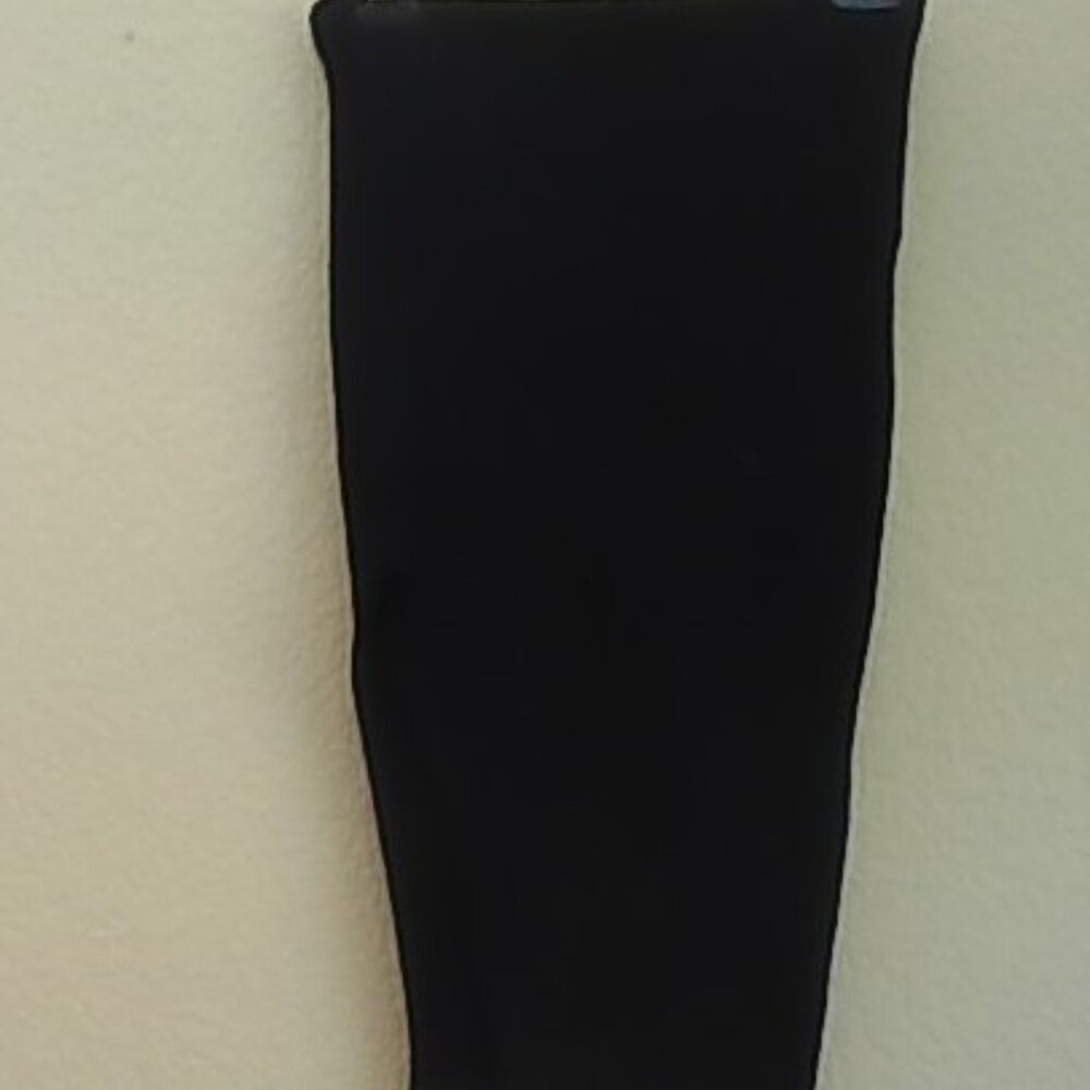 Black Bodycon Midi Skirt